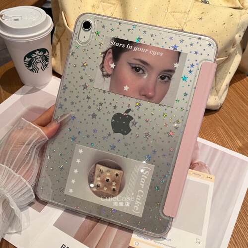 无笔槽适用iPad11代保护套2026新款Air8壳苹果pro平板第十代轻薄air7/6/5/4亚克力磁吸3+Y折防弯防摔