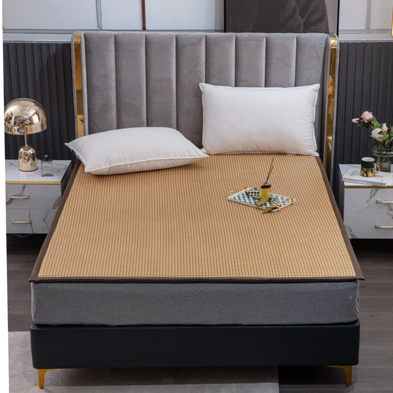 #新款藤编凉席床单子凉感冰藤地铺睡系列凉席家用地