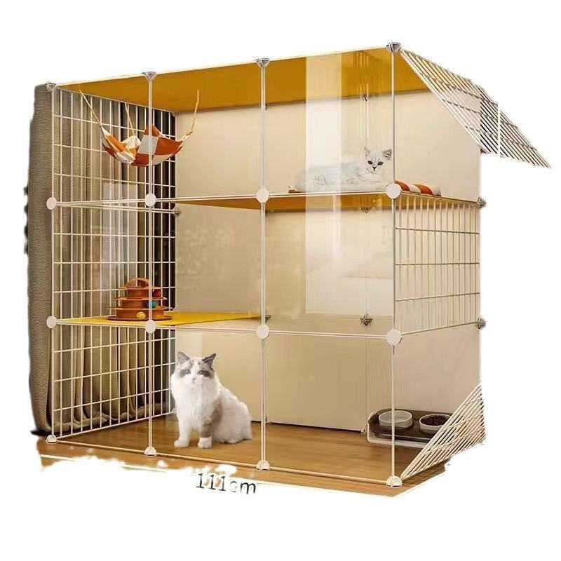 超大猫笼子别墅三层猫舍室内家用宠物猫咪猫屋窝超大空间折叠,宠物/宠物食品及用品,猫笼子/猫别墅,淘宝优惠券,粉丝福利购,淘宝优惠卷