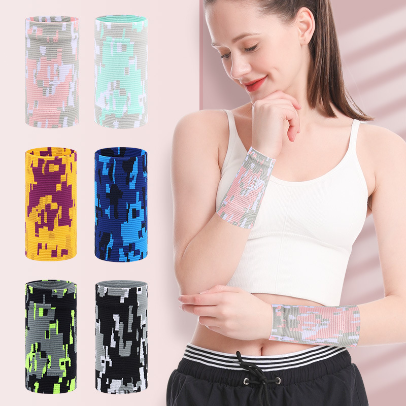 运动护腕关节加压健身护具篮球吸汗扭伤护手腕网球透气羽毛球擦汗