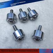 Ksm12 45Fl带丝杠 精密圆柱直球牛眼轮