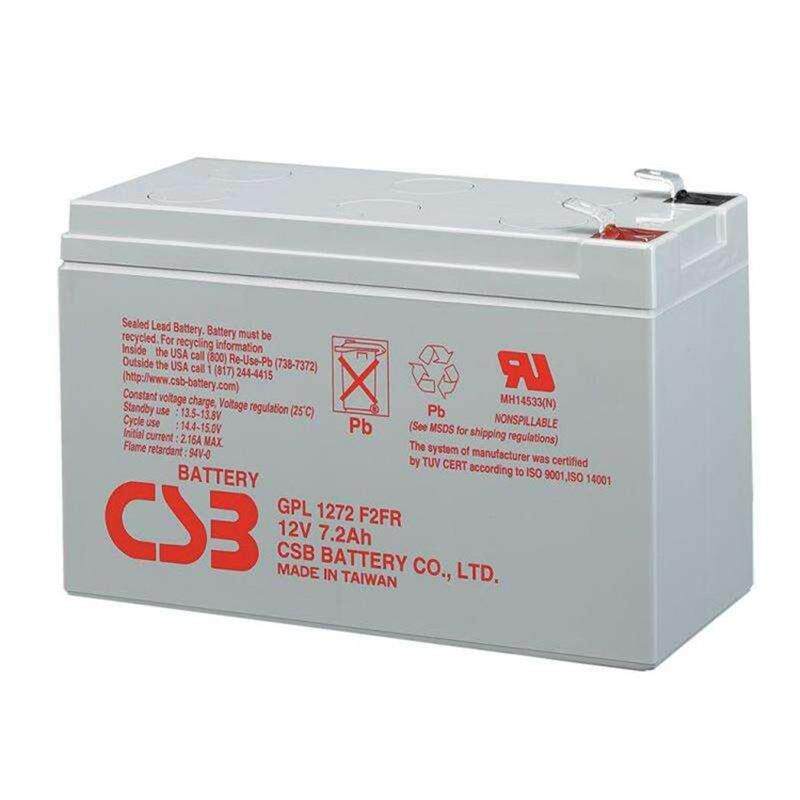 GPL1272 12V7.2AH UPS电源配套 EPS直流屏 通讯系统三年