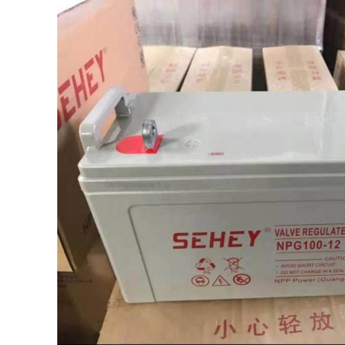 12V100AH蓄电池 SEHEY NP100-12铅酸免维护 UPS