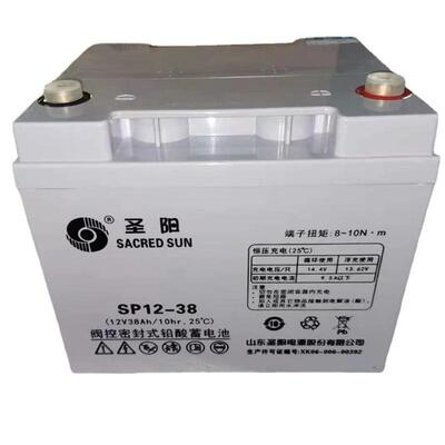 山东阀控密封式蓄电池SP12-38 12V38AH/20HR 直流屏UPS机房用