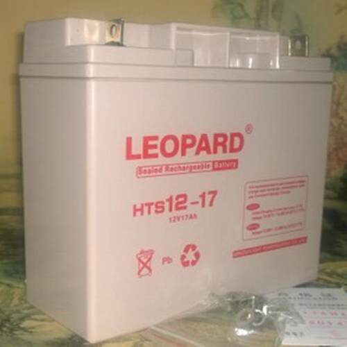 LEOPARD蓄电池HTS12-17铅酸电池 12V17Ah  直流屏蓄电池