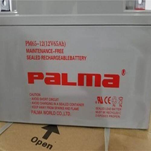 palma蓄电池PM65-1212V65Ah UPS机房照明应急铅酸蓄电池