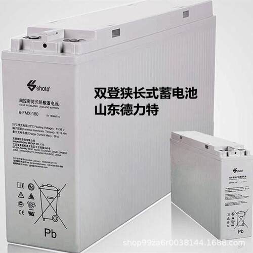 双登狭长蓄电池6-FMX-200 12V100AH150AH200AH基站室外通讯电