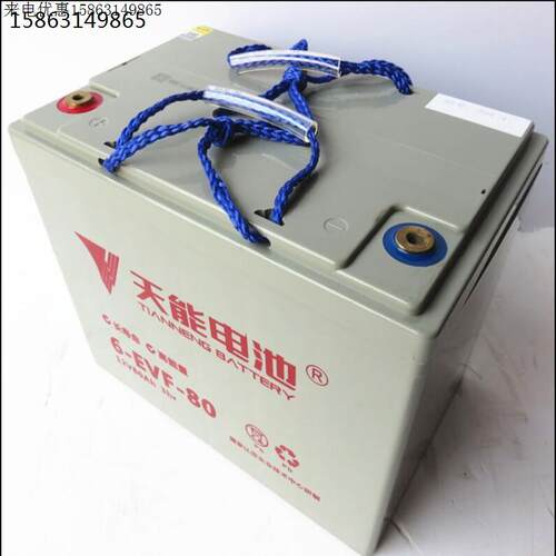 60伏80安电动车电瓶 6-EVF-80A铅酸蓄电池电动汽车四轮车电瓶