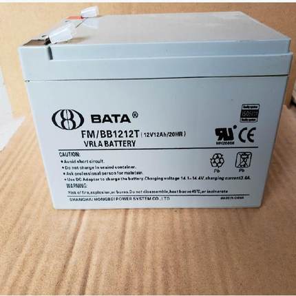 BATA12v17ah蓄电池FM/BB1217T免维护门禁UPS直流屏蓄电池