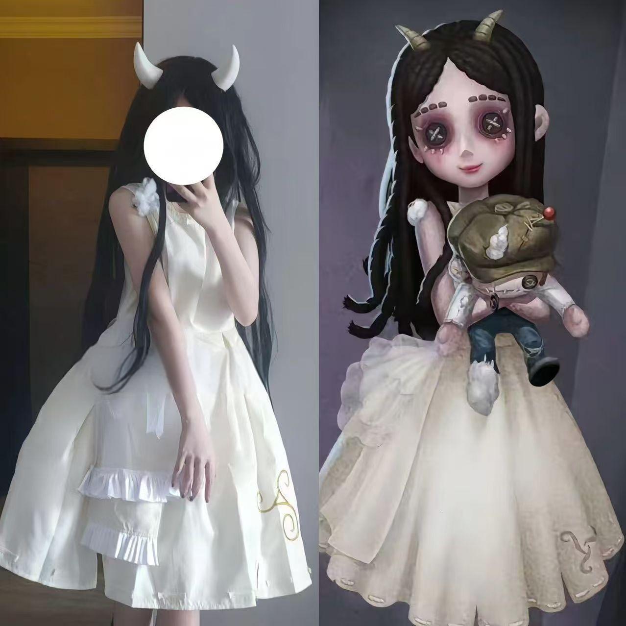 第五人格小女孩cos服爱丽