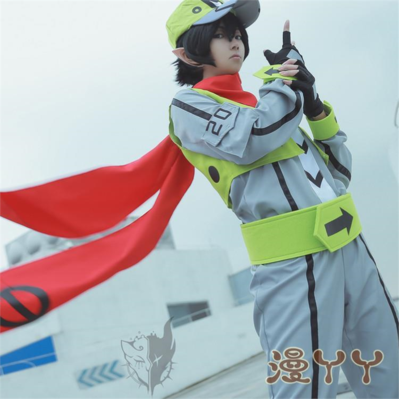 现货现货送精灵耳凹凸世界成人cos卡米尔雷狮世界cosplay服装假发