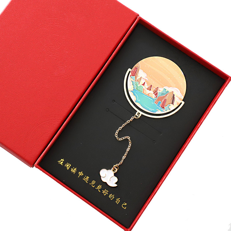 广西桂林山水甲天下景点书签特色旅游金属文创礼品伴手礼定制刻字