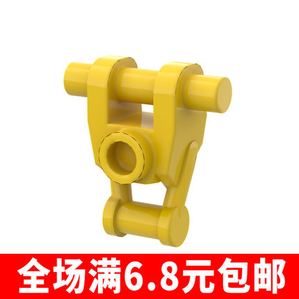 兼容积木30375小颗粒拼插积木散件基础配件机械身 骷髅身