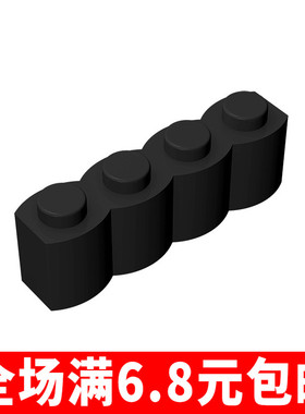 MOC 30137 小颗粒益智拼插积木散件拼装积木零配件 1x4栅栏砖