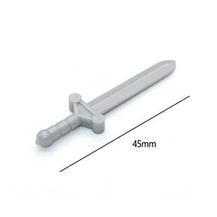 国产小颗粒积木兼容某高人仔手持武器 中古宝剑清朝 秦朝士兵武器