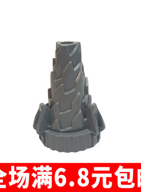 兼容国产64713 积木配件零件螺旋钻大钻头锥锯齿状-矿工钻圆头