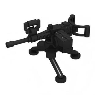 国产小颗粒积木 第三方武器片勃朗宁M2重机枪