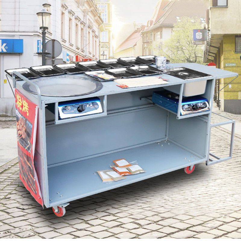 夜市摆摊车商用摆摊移动生煎包平底加厚煎锅锅贴带油炸带轮小吃车,厨房/烹饪用具,烧烤车,淘宝优惠券,粉丝福利购,淘宝优惠卷