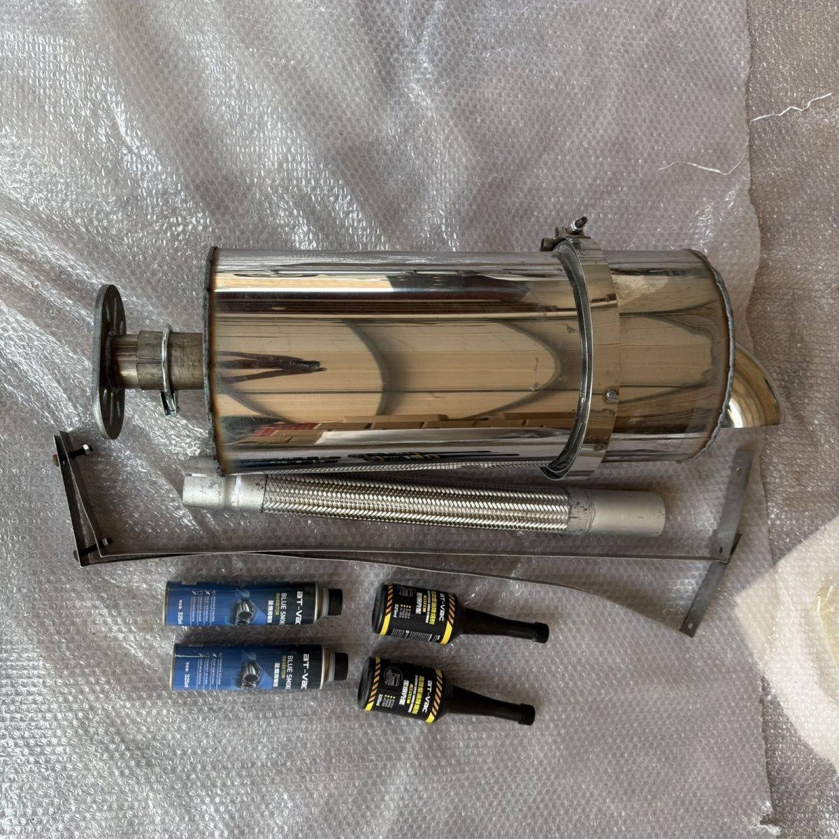 柴油尾气 治理蓝烟 通用柴油三元催化器柴油DPF颗粒捕集器收集器