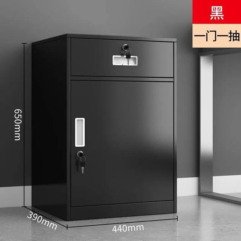 钢制矮柜办公室小柜子文件柜铁皮柜档案柜活动柜半截柜咖白抽屉柜,商业/办公家具,矮柜,淘宝优惠券,粉丝福利购,淘宝优惠卷
