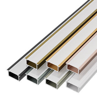 铝合金led线条灯嵌入式线形灯条形铝槽双眼皮吊顶暗装明装线型灯