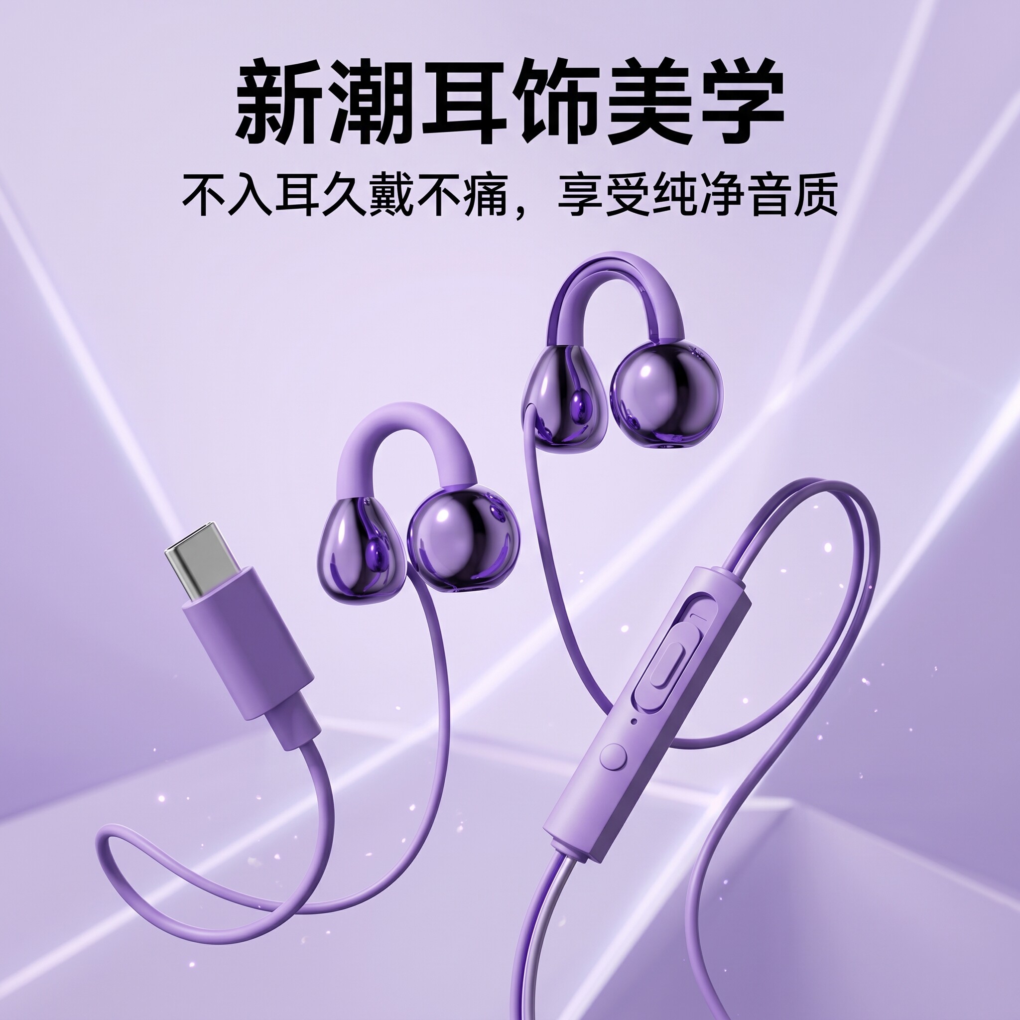 游戏耳机适用于黑鲨红米K50K40苹果OPPOvivo电竞吃鸡有线带麦通用