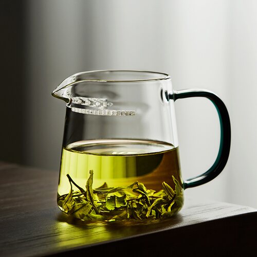 玻璃公道杯高档茶漏茶滤一体加厚耐热公杯茶水分离茶海分茶器套装