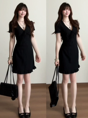 Летнее платье, небольшой приталенный корсет, юбка, французский стиль, премиум класс