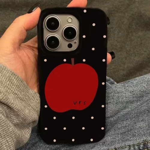 焱焱大苹果适用iPhone15promax苹果14全包13小清新12可爱16华为mate60荣耀90小米vivox100一加ace3v手机壳女