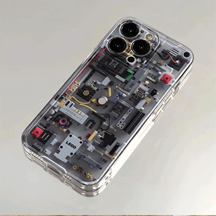 焱焱机械内部用苹果15promax/16pro手机壳iphone14promax全包12/11硅胶13/plus小米vivox100创意华为mate60