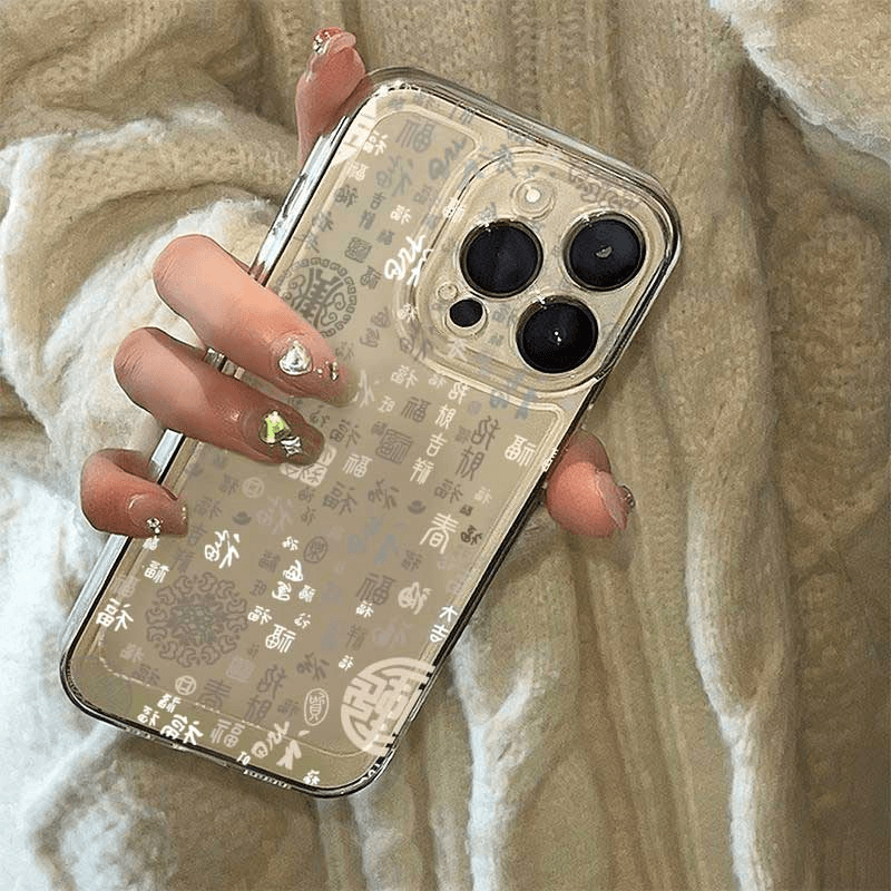 焱焱满屏福字适用苹果16promax/15手机壳14plus/13/12华为VIVO荣耀小米OPPO华为mate60/p70保护套
