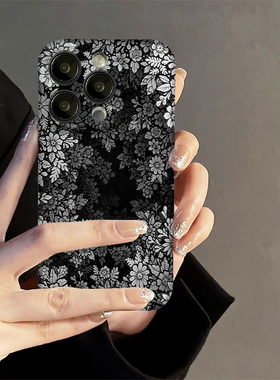 焱焱黑色iPhone15promax苹果13华为mate50/p70/60小米14新款12适用iqoo11荣耀90vivoS16手机壳opporeno9菲林