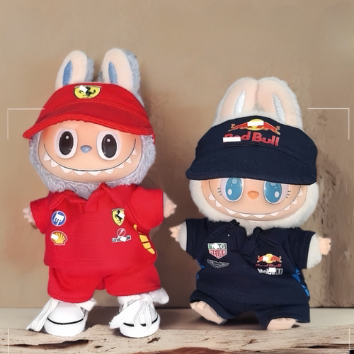 17cm拉布布F1赛车服机车服套装