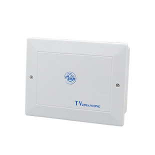 家用电视TV盒有线闭路电视终端箱网络弱电接线FXS系列塑料盒