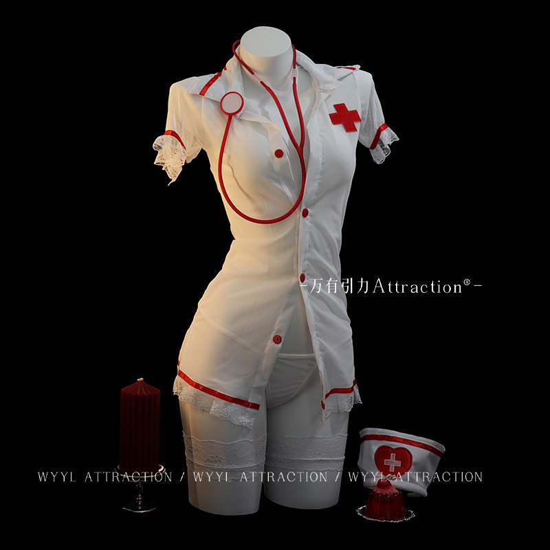 吸引力「甜心护理」性感护士cos装角色扮演情趣制服睡衣qqny内衣