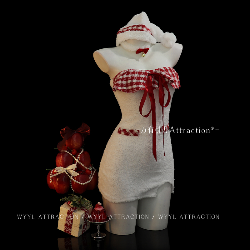 吸引力圣诞节穿搭女仆cos战袍
