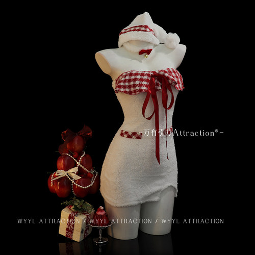 吸引力圣诞节穿搭女仆cos战袍