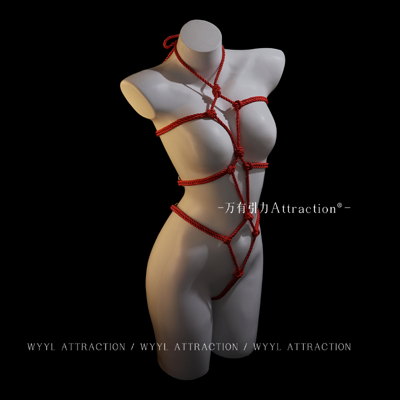 吸引力「虐恋」捆绑束缚绳子情侣道具情趣制服圣诞战衣qqny内衣
