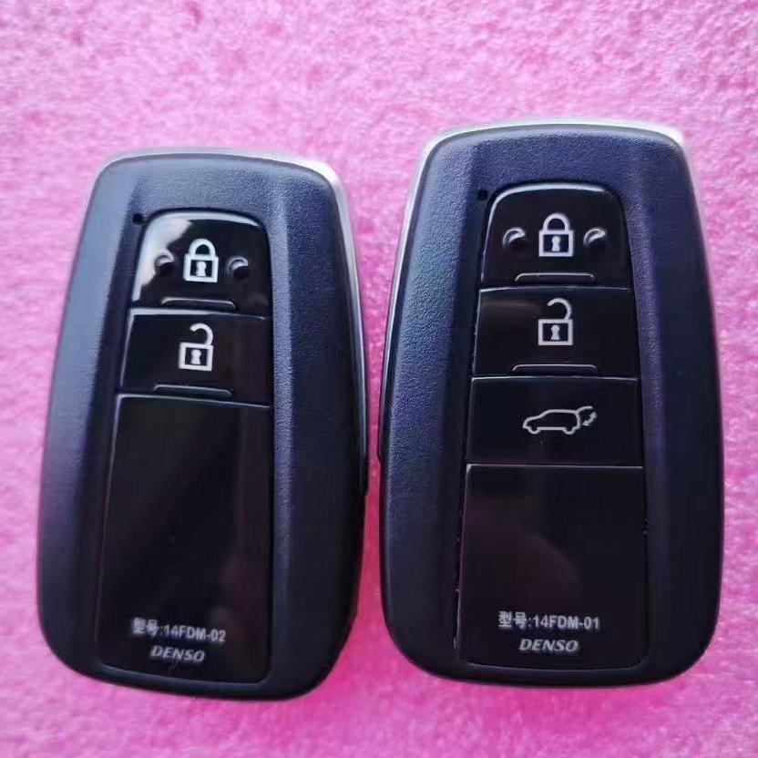 适用丰田新凯美瑞RAV4亚洲龙CHR奕泽0410板智能卡遥控钥匙8A外壳