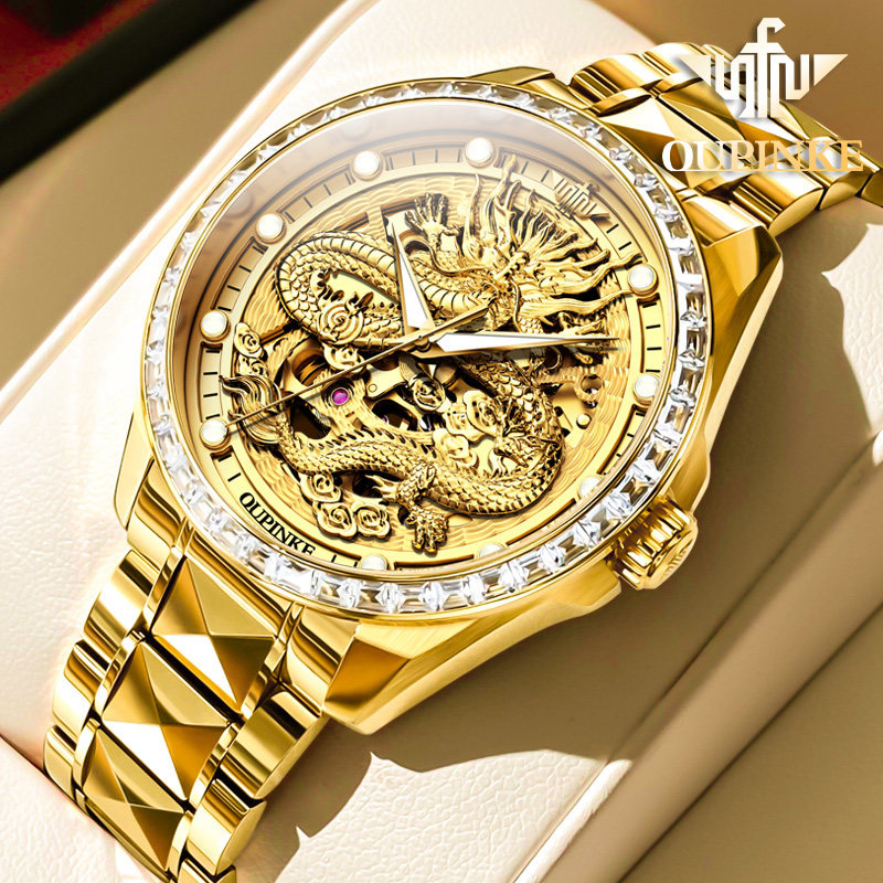 正品牌进口芯手表男士机械表