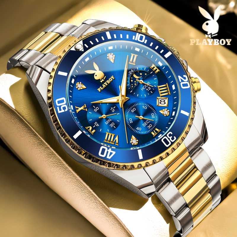 【花花公子】官方认证男士机械表