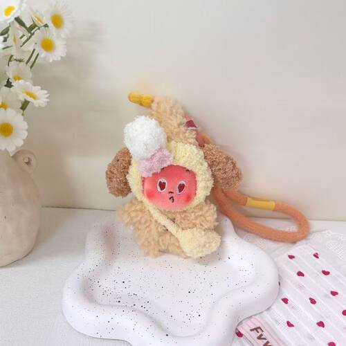 星星人美味时刻系列娃衣4代mini背带裤帽子头套毛绒挂件衣服着替