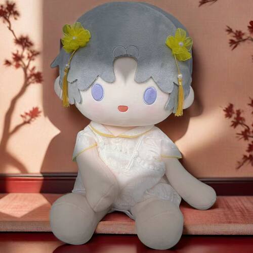 新款网红爆款40cm棉花娃娃中国风国潮服古奈颂潮玩娃衣