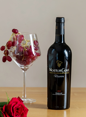 【大品牌好产区】法国木桐嘉棣珍藏波亚克干红葡萄酒2015