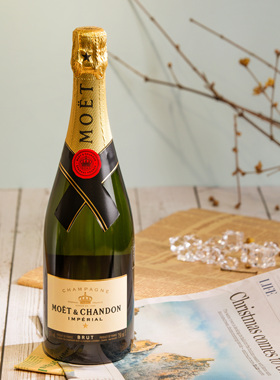 【经典香槟】 法国Moet&Chandon酩悦天然香槟起泡葡萄酒750ml