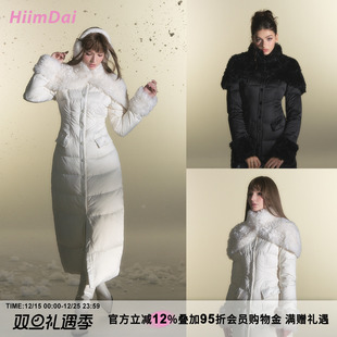 古早千金斗篷环保皮草披肩坎肩外套 百搭叠穿氛围感 HiimDai 雪宝