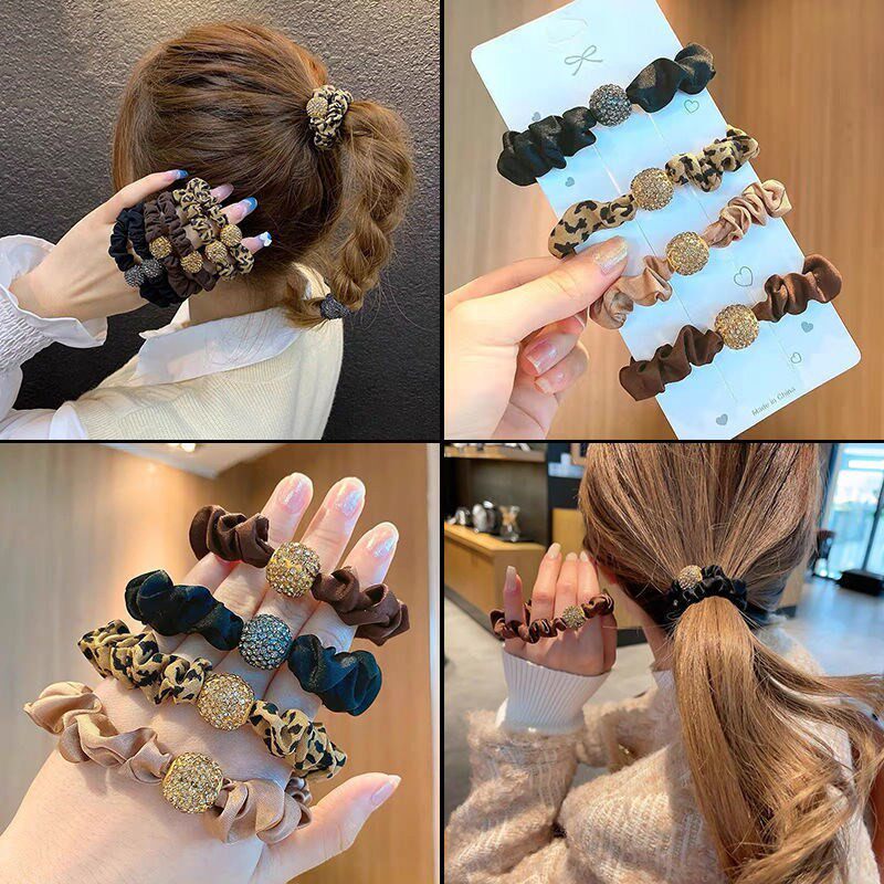 皮筋女扎头成人高弹力发绳百搭