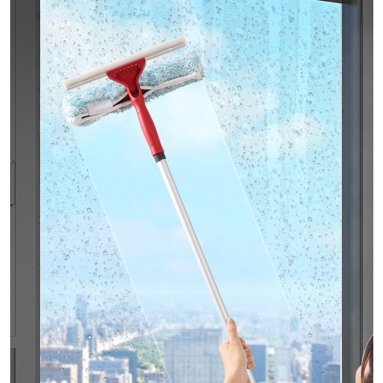 ,美丽雅双叉玻璃清洁器家用擦窗神器高楼窗户清洁工具刮水器