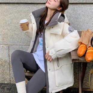 2024加肥加大码羽绒服女200斤胖mm中长款300斤白鸭绒特大码羽绒服