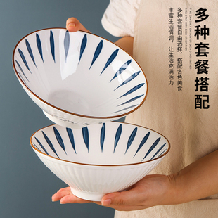 2023面碗家用汤碗泡面碗拉面碗吃面条高颜值耐高温防烫大容量碗